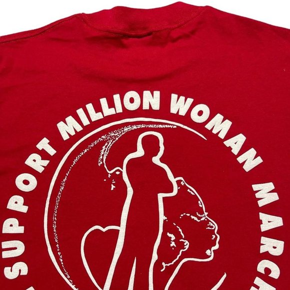Vintage Million Woman March T-Shirt - Picture 4 of 4